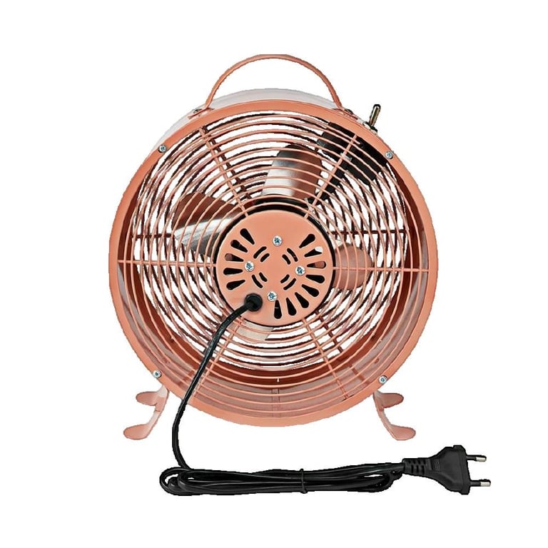Nedis Ventilateur de Bureau Rétro Diamètre 25cm 2 Vitesses Vintage - vue 2