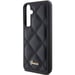 Guess Funda para Samsung Galaxy S23 FE Rígida Patrón acolchado Negro