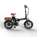 VéLo Électrique X10 | Moteur 350W | Batterie 36V 13Ah | Pneus 16 Pouces | Vitesse Max 25 km/h | Autonomie 50 km | Noir