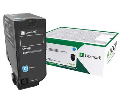Lexmark Cyan 73B20C0 - vue 2