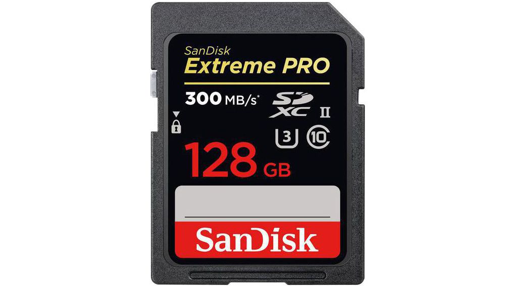 SanDisk Extreme PRO 128 Go SDXC UHS-II Classe 10 - Neuf