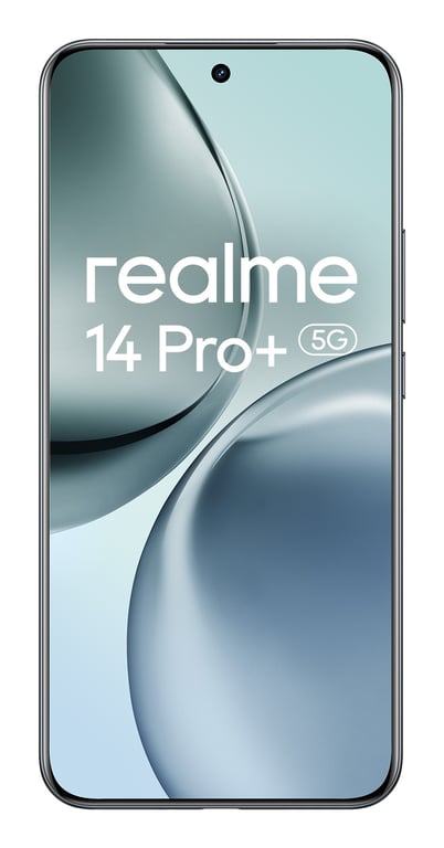 Realme 14 Pro+ (5G) 512 Go, Gris - Neuf