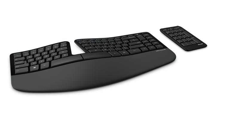 Microsoft Sculpt Ergonomic Keyboard For Business - vue 3