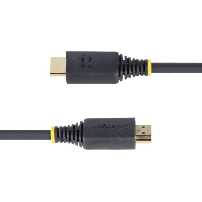 StarTech.com Câble HDMI 2.0 Certifié Premium haut débit 18Gbps 4K 60Hz de 0.3 m Noir - vue 6