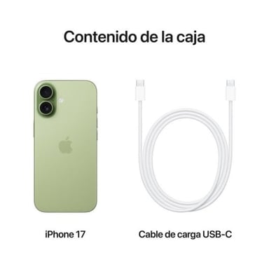 iPhone 17 (5G) 256 GB, salvia