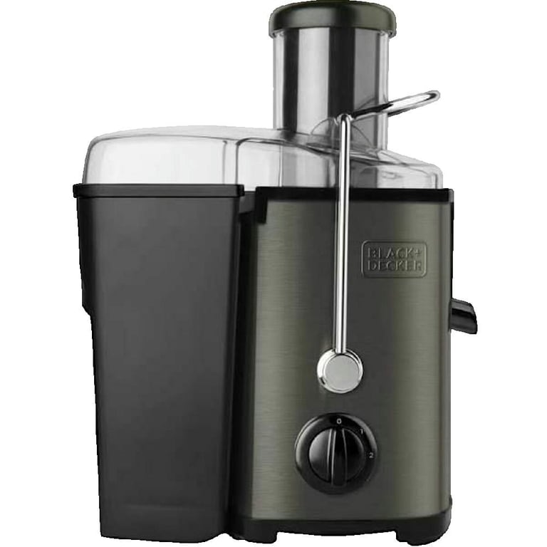 Centrifugeuse BLACK+DECKER BXJE600E – 600W, 2 Vitesses, Acier Inoxydable - vue 3