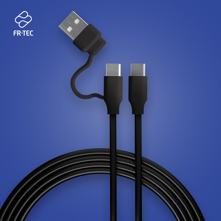 Câble USB C Just For Games Play & Charge 3 pour PS5 et PS5 Slim - vue 2