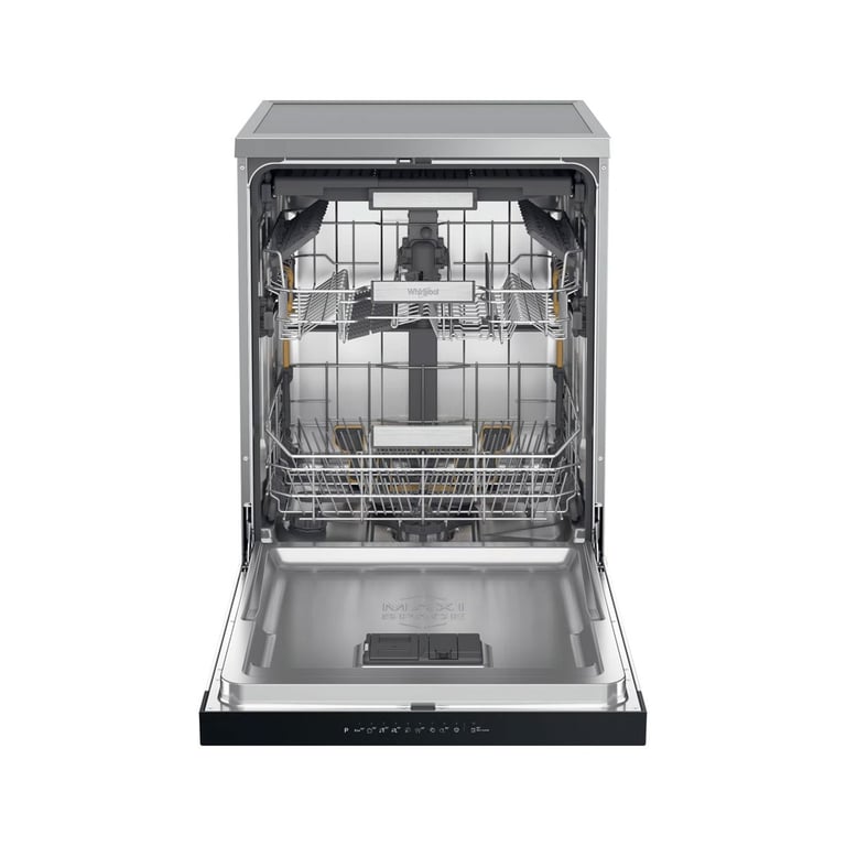 Lave vaisselle WHIRLPOOL W7FHP43X 15 services 10 programmes Acier inoxydable - vue 4