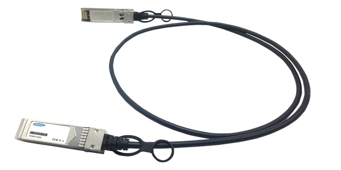 Origin Storage UDC-1-OS câble InfiniBand et à fibres optiques 1 m SFP+ DAC Noir