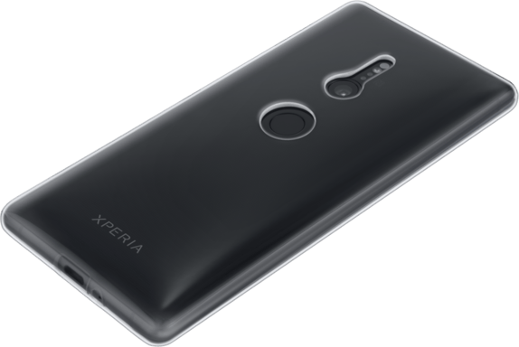 Guscio sottile e invisibile per Sony Xperia XZ2 1,2 mm, trasparente