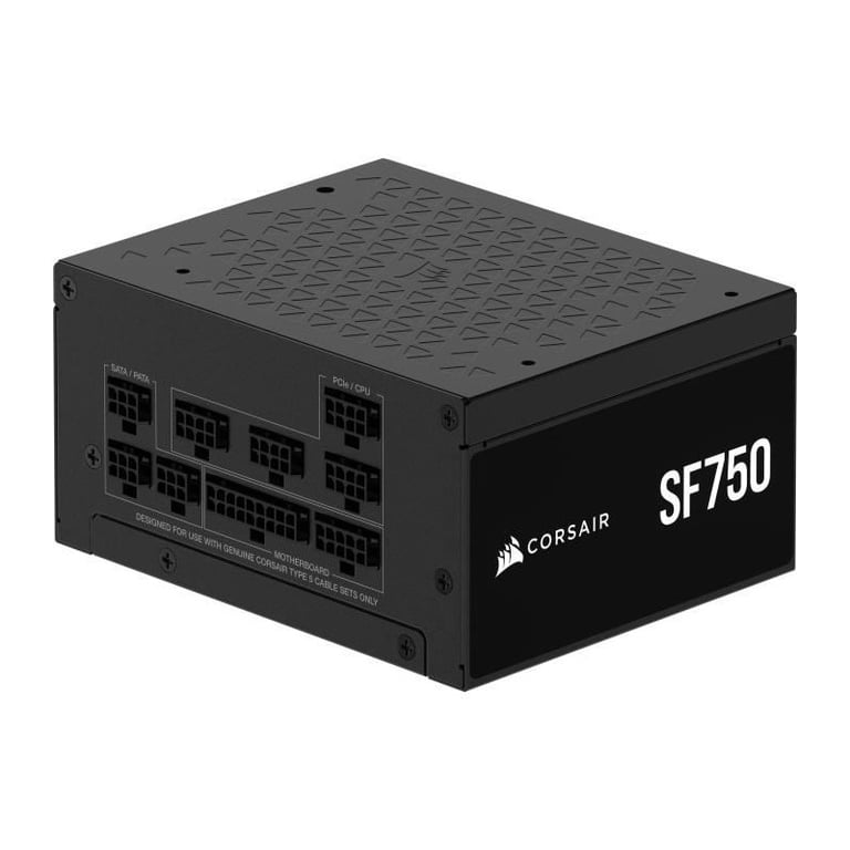 Alimentation modulaire SFX CORSAIR SF Series SF750 80 PLUS Platinum - vue 2