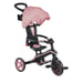 Triciclo Explorer 4 in 1 Pieghevole Rosa Pastello per Bambini