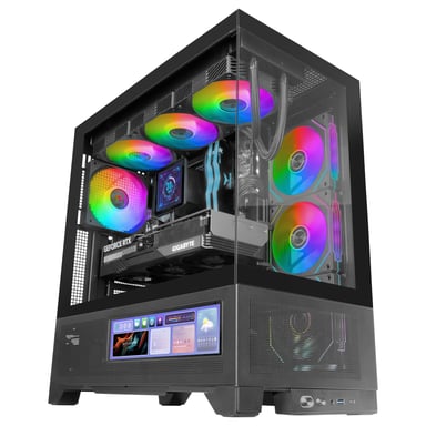 Mars Gaming MCLCDX unité centrale Midi Tower Noir