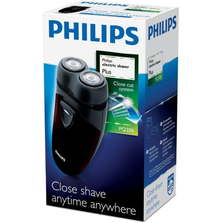 Philips PQ206 18 Close Cut Système Rasoir Rasage sans Fil de 60 Minutes - vue 3