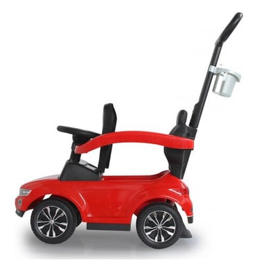 Véhicule Pousse-Pousse VW T-Roc 3en1 Rouge pour Enfants