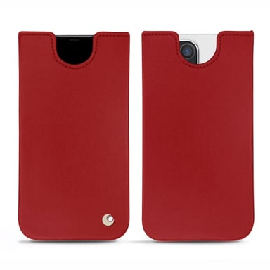 Apple iPhone 13 Pro Funda de piel - Funda - Rojo - Piel lisa