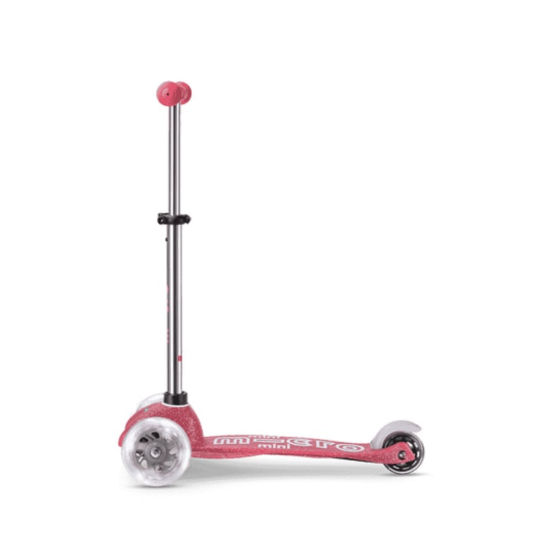 Trottinette Glitter LED MMD208 à Trois Roues pour Enfants Sécurité et Style Neuf - vue 3
