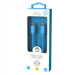 Cable USB-C a Type-C 3A - 1,5 metros - Colección POP - Azul