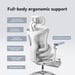 Sillón de Oficina Ergonómico SIHOO Doro C300 Pro Blanco – Reposabrazos 6D, Soporte Lumbar Adaptativo, Respaldo de Malla Transpirable, Inclinación 135°