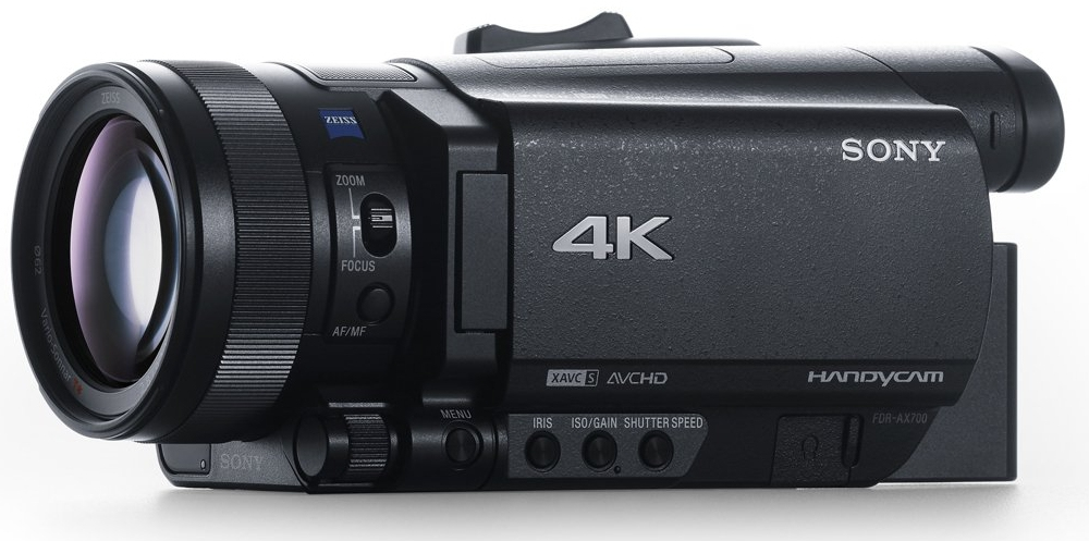 Caméscope Sony FDR-AX700 – 4K HDR, Autofocus Ultra-Rapide - vue 3