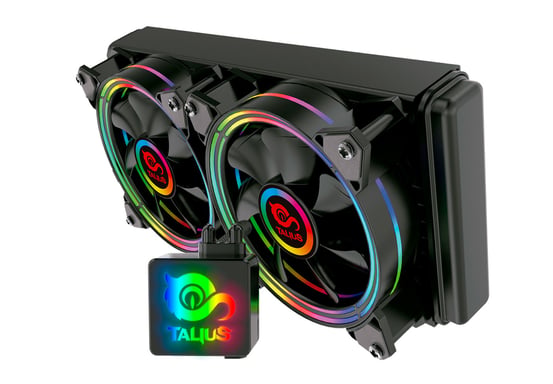 TALIUS Skadi-240 RGB Procesador Set de refrigeración 12 cm Negro