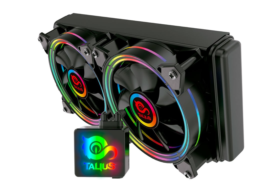 TALIUS Skadi-240 RGB Processeur Kit de refroidissement 12 cm Noir - Neuf