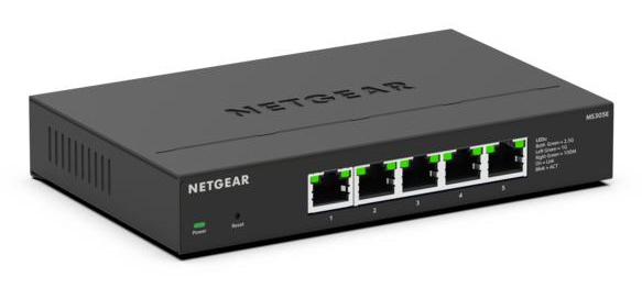 NETGEAR MS305E Non-géré 2.5G Ethernet (100/1000/2500) Noir - Neuf
