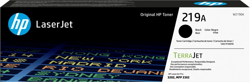 Cartouche de toner noir authentique HP W2190A - 219A - Neuf