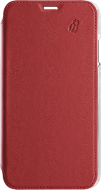 Custodia per iPhone 12 Mini premium retro trasparente con portacarte