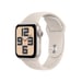 Watch SE 2 OLED GPS, cassa in alluminio da 40 mm con fibbia in gomma, Beige