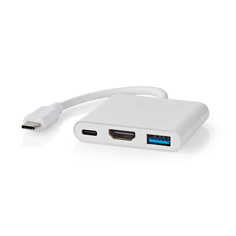 Nedis Hub USB C vers USB USB C et HDMI 10 cm - vue 2
