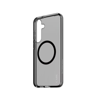 PanzerGlass CARE by ® Flagship Case Urban Combat Smokey w. Black Qi Compatible Samsung Galaxy S25+ funda para teléfono móvil Negro