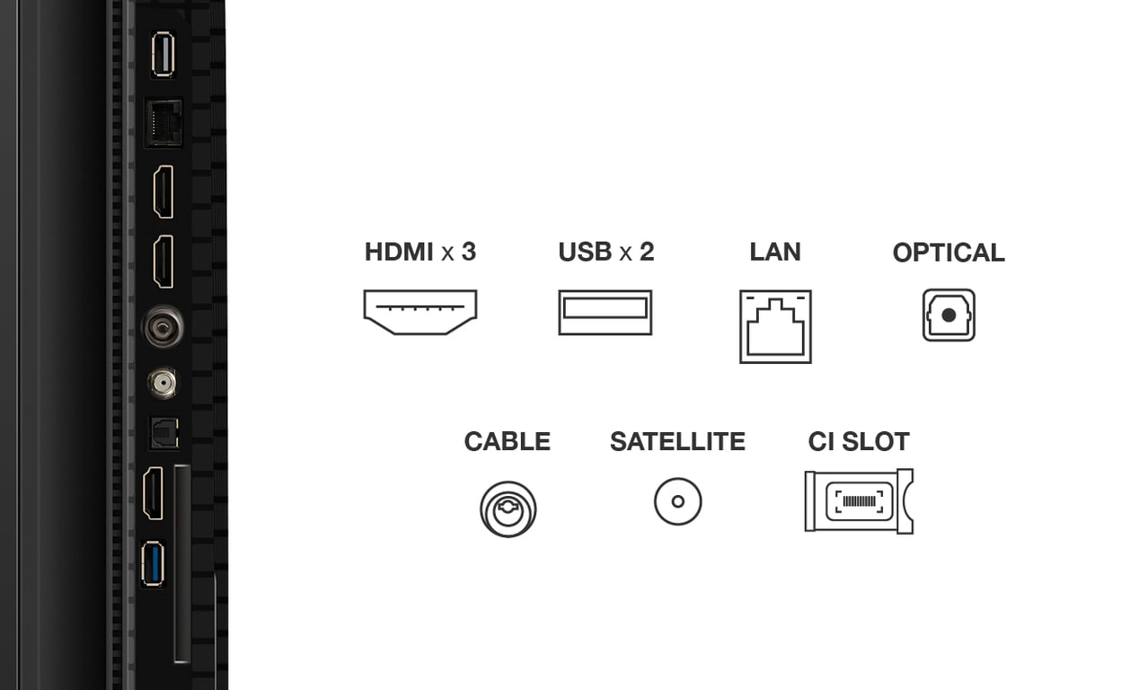 TV QLED 65P79K 2025 - vue 4