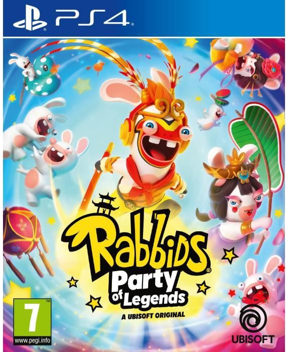 Les Lapins Cretins: Party Of Legends Jeu PS4