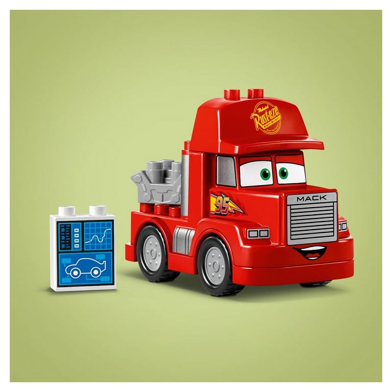 LEGO DUPLO Disney Mack le camion de course pour enfants des 2 ans Lego