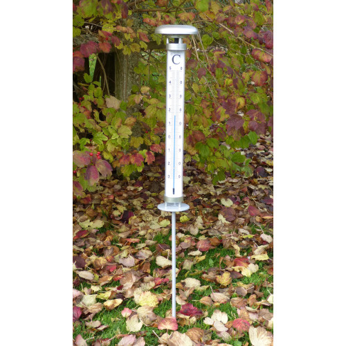 Thermomètre géant de jardin à LED - vue 2