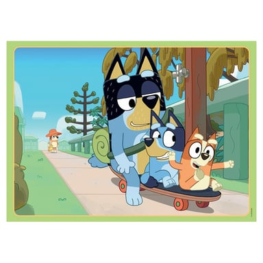 Puzzle da 45 pezzi Bluey - Momenti indimenticabili in famiglia