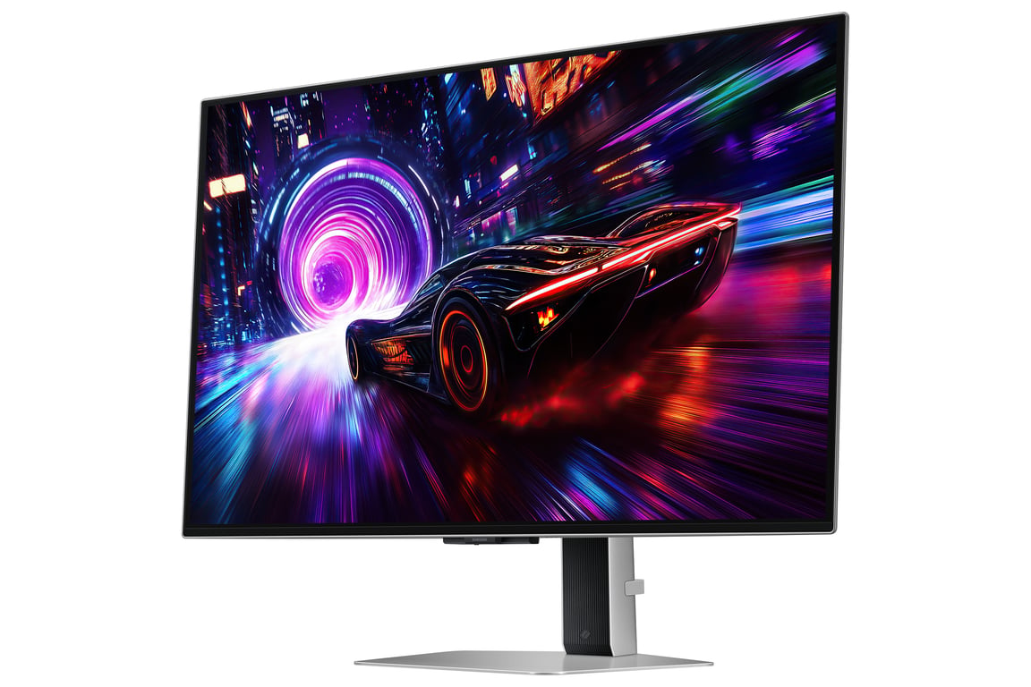 Samsung G81SF écran plat de PC 81,3 cm (32 ) 3840 x 2160 pixels 4K Ultra HD OLED Argent - Neuf