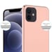 Coque pour Apple iPhone 12 MINI en METALLIC OR ROSE Hard Case Housse de protection Étui d'aspect métallique contre les rayures et les chocs