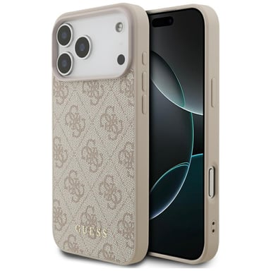 Custodia Guess 4G Classic per iPhone 17 Pro Max rosa