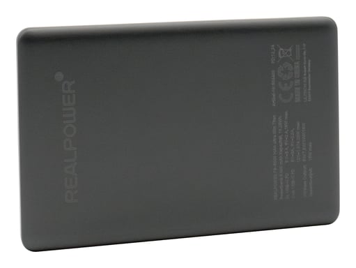 RealPower PB-5000 MAG 5000 mAh Cargador inalámbrico Titanio