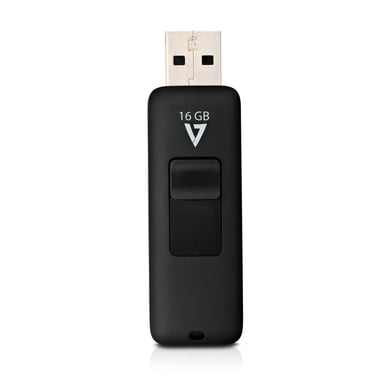 V7 VF216GAR-3E lecteur USB flash 16 Go USB Type-A 2.0 Noir