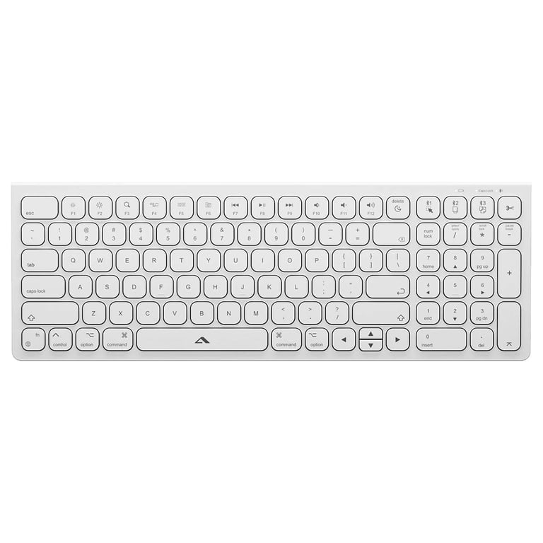 Clavier Sans Fil ALOGIC Echelon 109 Touches – AZERTY, Rechargeable USB-C, Pavé Numérique