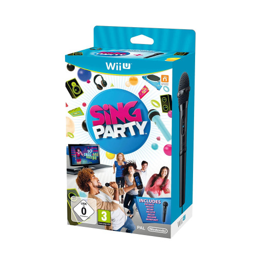 SING PARTY con micrófono para consola NINTENDO Wii U