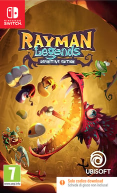 Ubisoft Rayman Legends: Definitive Edition Définitif Allemand, Néerlandais, Anglais, Espagnol, Français, Italien, Portugais, Russe Nintendo Switch