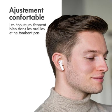 imoshion ?Écouteurs Aura - Écouteurs sans fil - Écouteurs sans fil Bluetooth - Blanc
