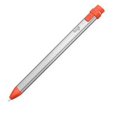 Lápiz digital Logitech Crayon para todos los iPad (versiones 2018 y posteriores) con tecnología Apple Pencil.