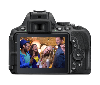 Nikon D5500 + AF-S DX NIKKOR 18-55mm Kit d'appareil-photo SLR 24,2 MP CMOS 6000 x 4000 pixels Noir - Neuf