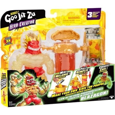 Goo Jit Zu FIGURINE 11 CM HERO CREATOR R-X BLAZAGON - GJZ