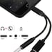 Adaptateur Type C/Jack pour Smartphone 2 en 1 Audio USB-C Ecouteurs Chargeur Casque